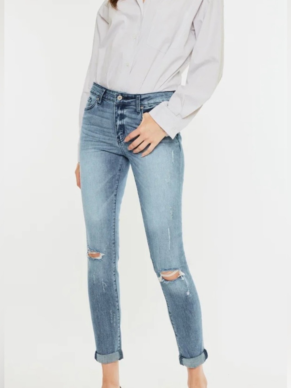KanCan High Rise Skinny Jeans Size 13/30